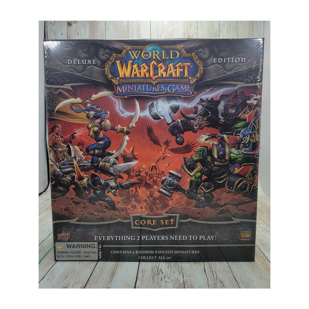 World of Warcraft Miniatures Game Core Set Deluxe Edition New